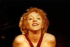 Amy Faris in a Marilyn Monroe pose