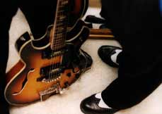 One of the guitars Scott used on the Hot Chocolate Songs CD